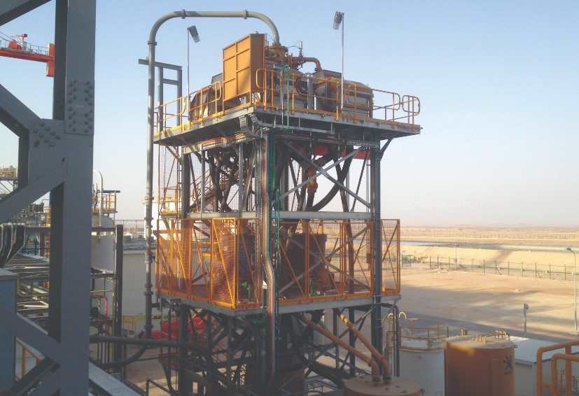 Gekko Systems designed, manufactured and installed the gravity box package at the Ma'aden - Ad Duwayhi mine